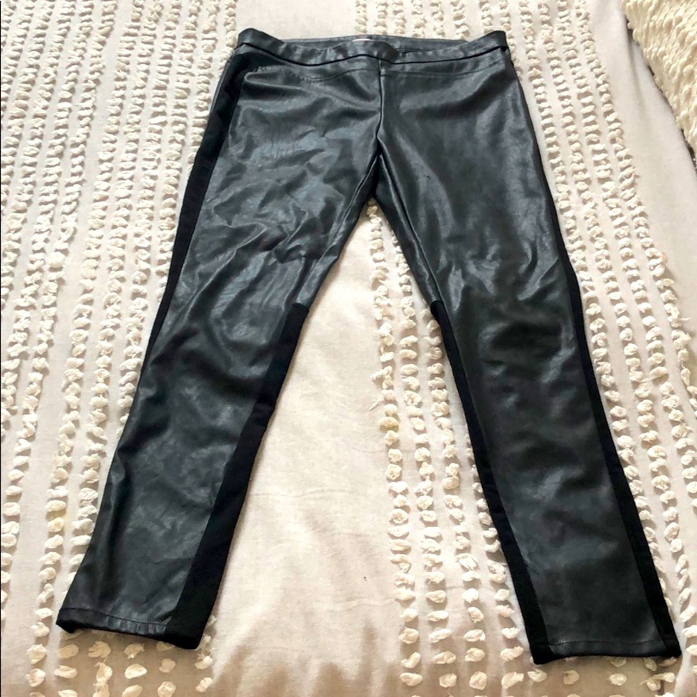 Emmeline faux leather pants